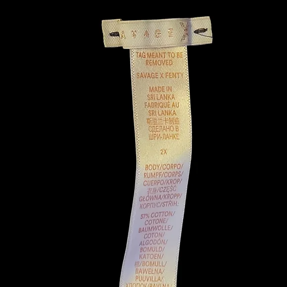 Savage X Fenty Navy Blue Forever Savage Bralette 2X - Picture 4 of 4